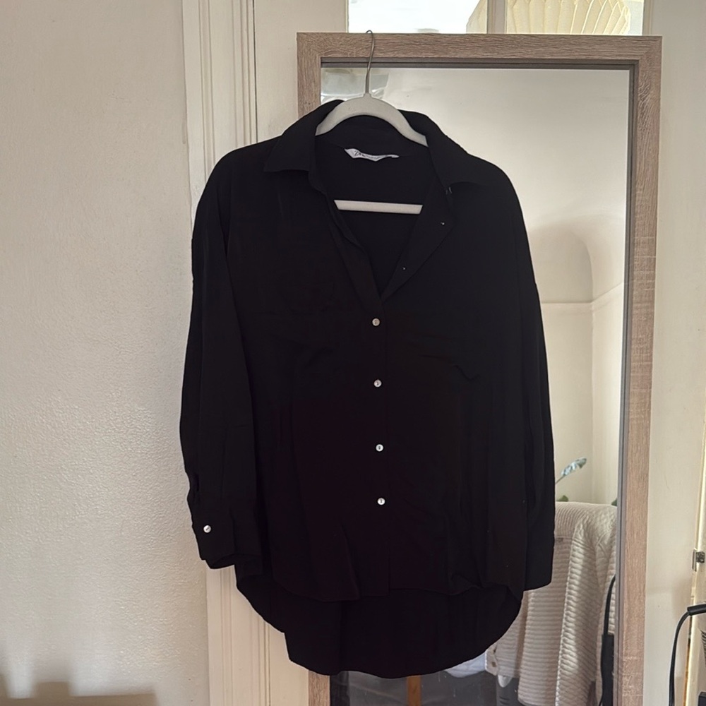 Zara Classic Black Shirt